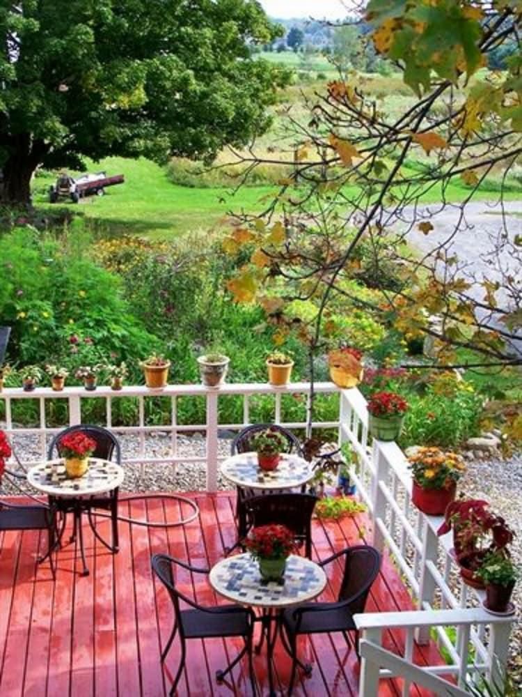 Saratoga Farmstead B&B - סאראטוגה ספרינגס - פטיו