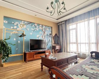 Baike Business Apartment (Ganjingzi South China Plaza Branch) - Dalian - Sala de estar