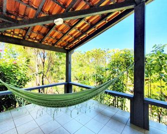 Beach house in the paradise Albatroz Condominium - Costa dos Coqueiros - Bahia - Camaçari - Balcony