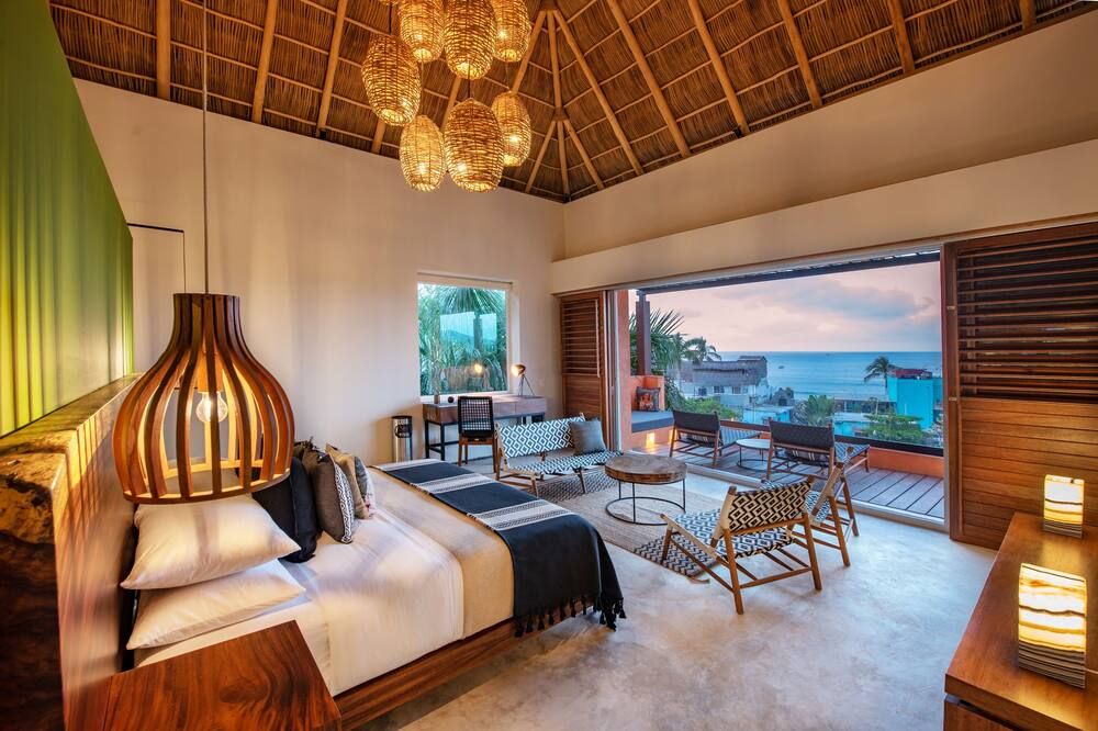 Sayulinda Hotel - סאיוליטה - חדר שינה