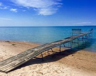 Private Beachfront Lake Michigan Home - 175 ft. of private beach frontage - Cross Village - Beach
