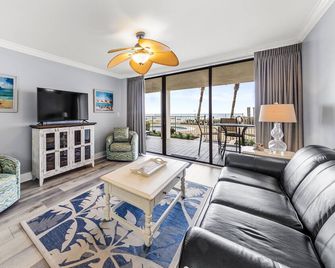Windward Pointe unit 102! Orange Beach-Gulf Front-Ground Floor. Sleeps 10 - Orange Beach - Sala de estar