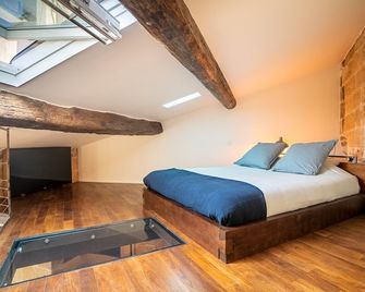 L'olivier Loft Hh - Netflix & Prime - Centre Corum - Montpellier - Slaapkamer