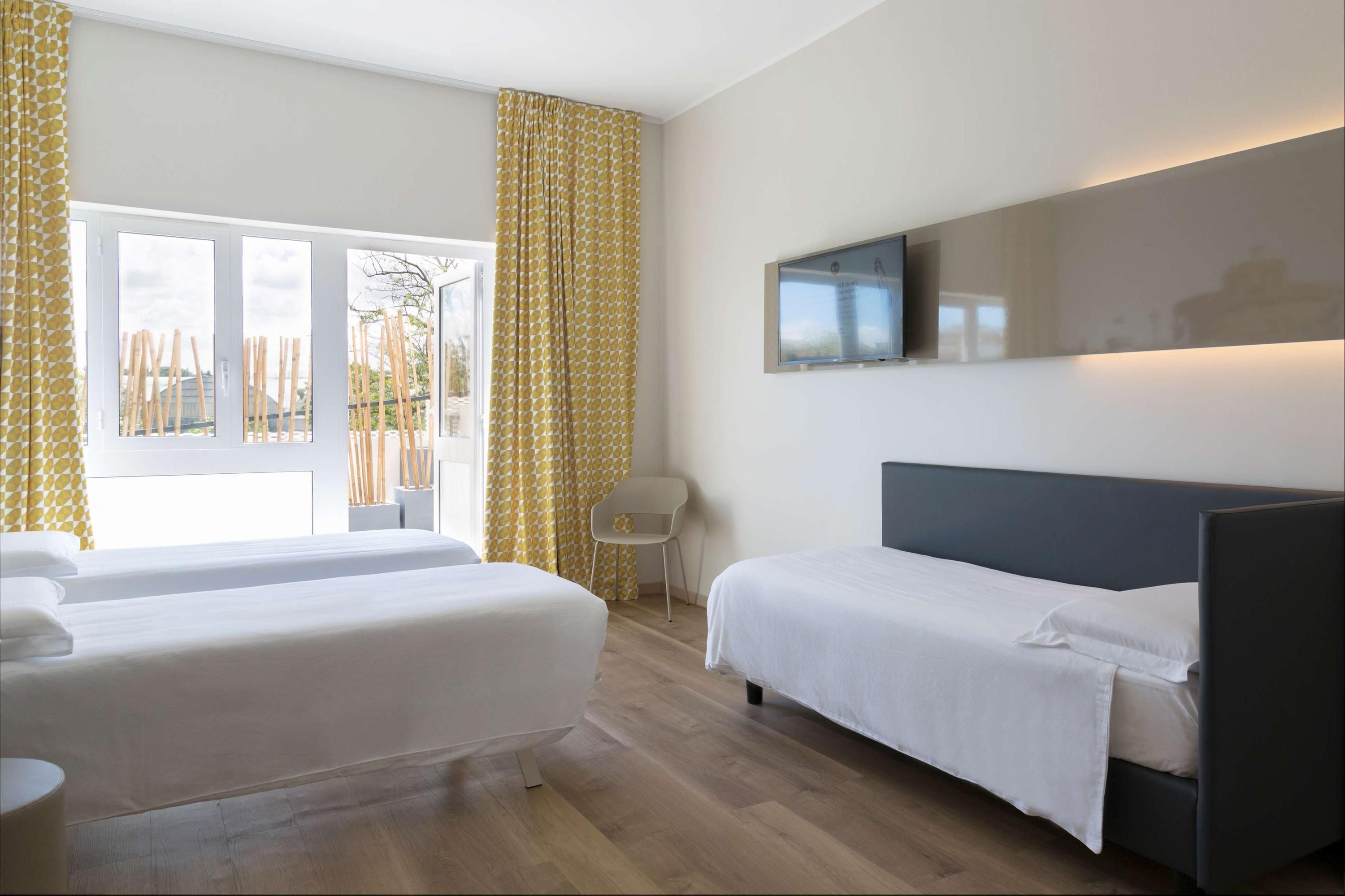 B&B Hotel Roma Pietralata Tiburtina - Rome - Bedroom