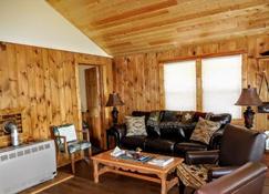 Knotty Pine- White Pine - Minocqua - Living room