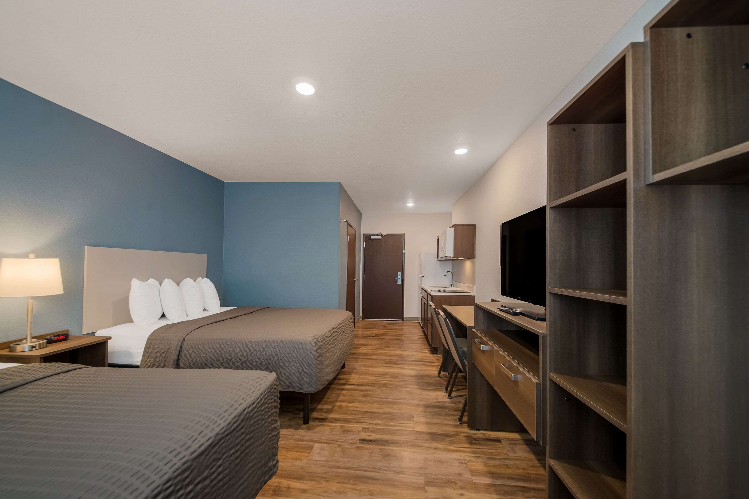 Woodspring Suites Wesley Chapel-Tampa - Wesley Chapel - Schlafzimmer