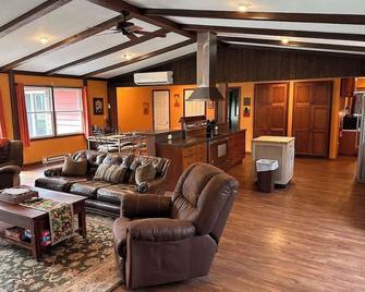 The Main House at Rustic River - Austinburg - Living room