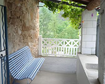 Maison Cévenole - Corbés - Balkon
