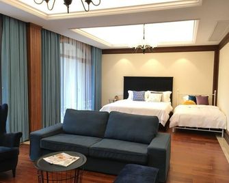 Sangzhu Yishu Hostel - Hangzhou - Κρεβατοκάμαρα