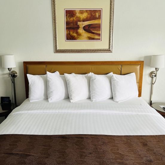 Bedroom view of The Pines Country Inn