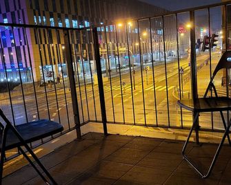 Amber Hostel - קראקוב - מרפסת