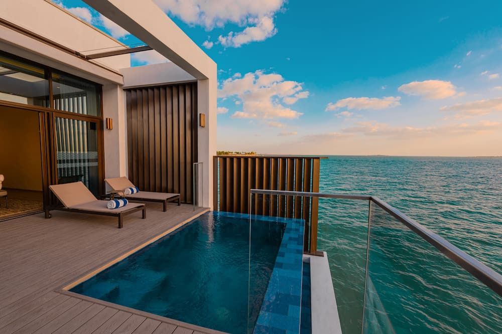 Bab Al Nojoum Hudayriyat Villas - אבו דאבי - בריכה