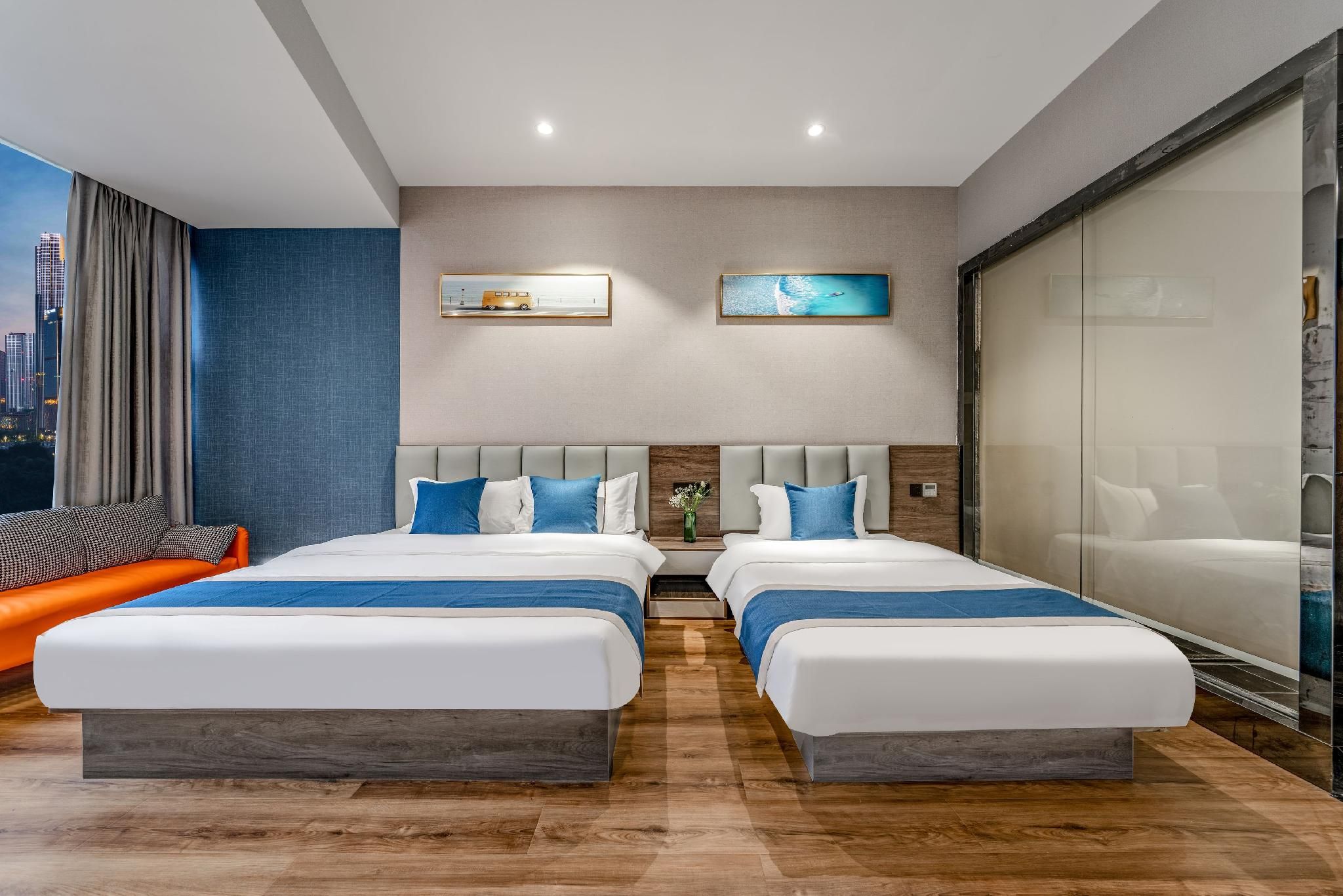 Eurosion Hotel (Chongqing Foreigner Street) - צ'ונגקינג - חדר שינה