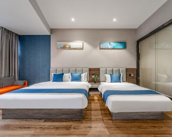 Eurosion Hotel (Chongqing Foreigner Street) - 충칭 - 침실