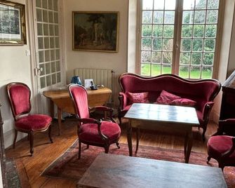 Large Basque-style villa. Exceptional view of the village of Sare La Rhune - Sare - Salon