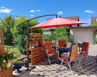 Cosy holiday flat close to nature - Wienrode - Patio