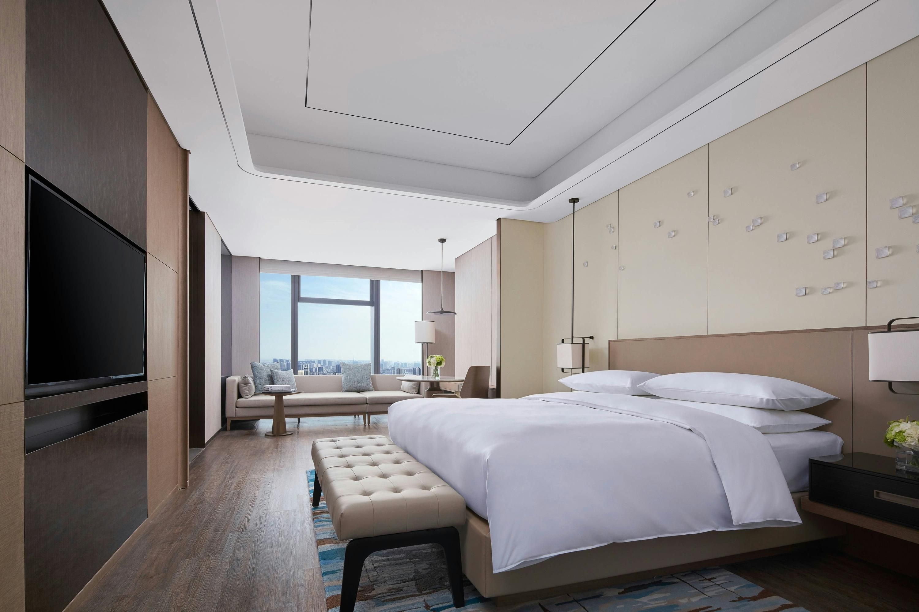 Yancheng Marriott Hotel - Yancheng - Camera da letto