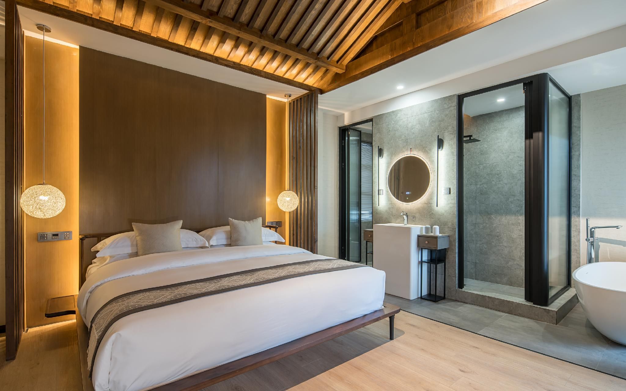 Jingli Yishu Boutique Inn - ליז'יאנג - חדר שינה