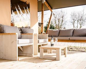 Glamping Lodge - Westerland - Innenhof