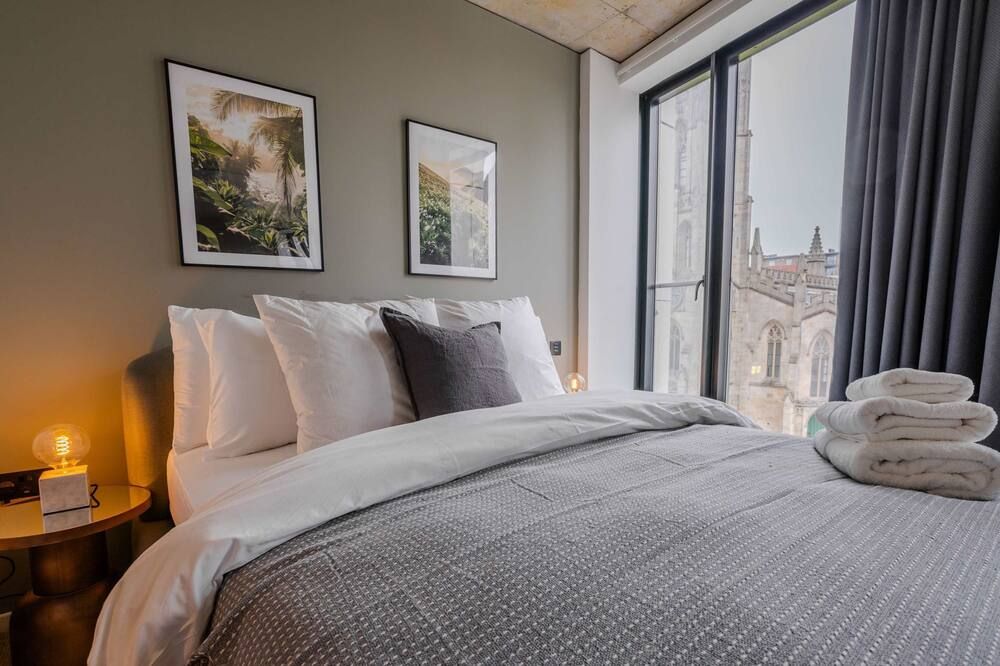 Midori Suite 2br City Views - מנצ'סטר - חדר שינה