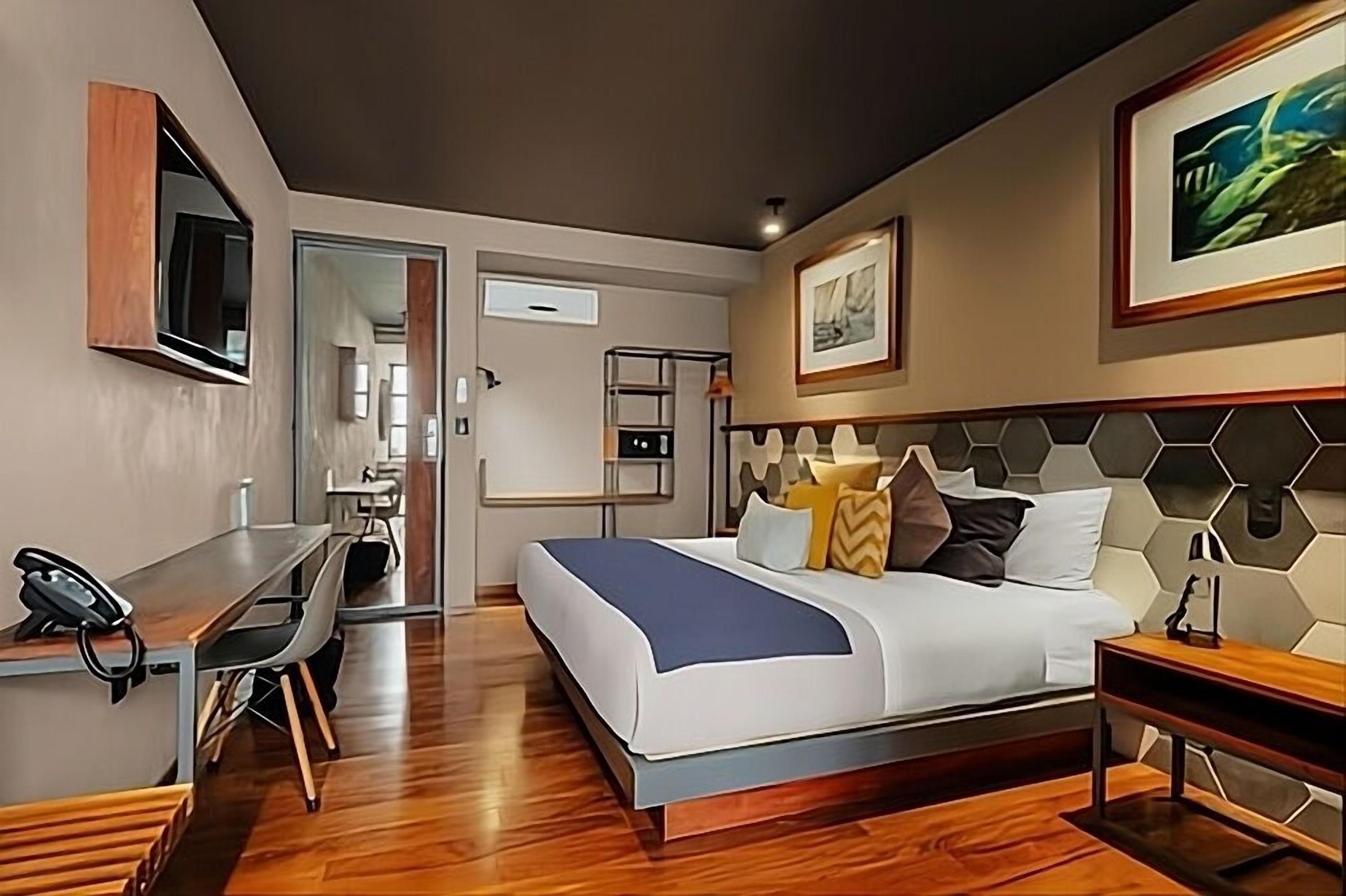 هوتل كريول - كويريتارو - غرفة نوم