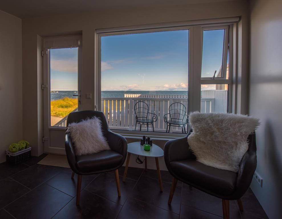 Living room view of Sea View Apartment