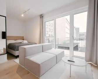 Townhouse Studio w Large Private Balcony - Copenaghen - Camera da letto