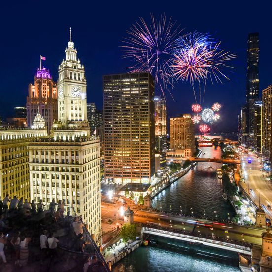 Outdoors view view of Trump International Hotel & Tower Chicago