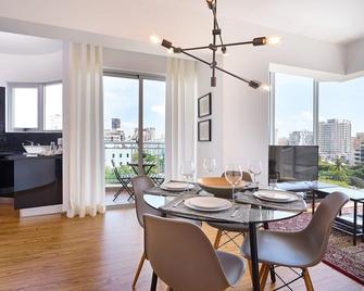Upscale 1br, Near Blue Mall | Rooftop| Yellowkey - Santo Domingo - Dining room
