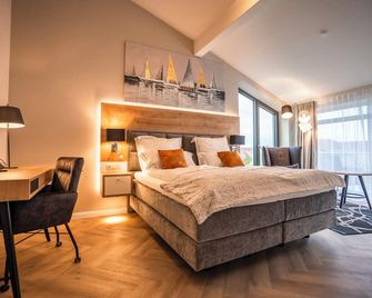 Hotel MeerZeiten inklusive externer Schwimmbad- & Saunanutzung - Bensersiel - Slaapkamer