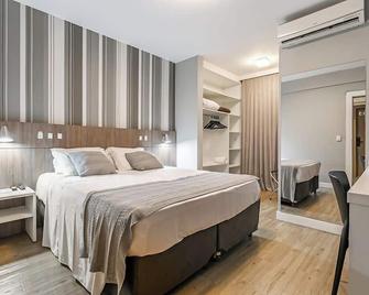 هوتل فالريم فلوريانوبوليس - فلوريانوبوليس - غرفة نوم