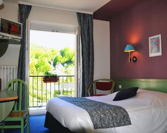 Hotel Restaurant Aux Bruyères - Orbey - Camera da letto
