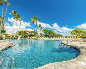 Mountain View, 4 Star Beachfront Resort, Lanai, Ac, Pool, Restaurant, Gym, Spa - Lihue - Pool