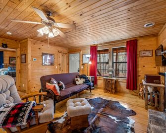 Secluded Cabin with Barbecue in Mentore, Alabama - Mentone - Living room