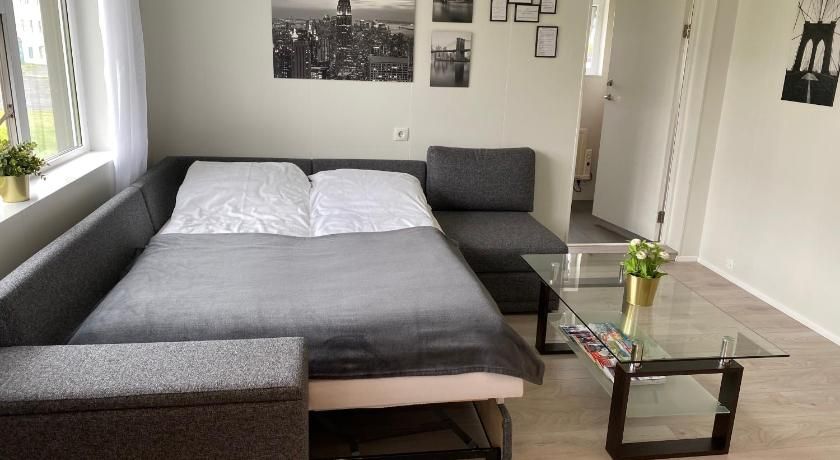 Bedroom view of Sol apartment