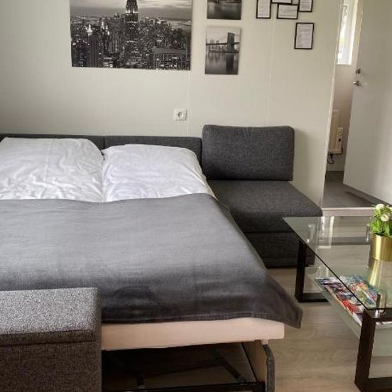 Bedroom view of Sol apartment