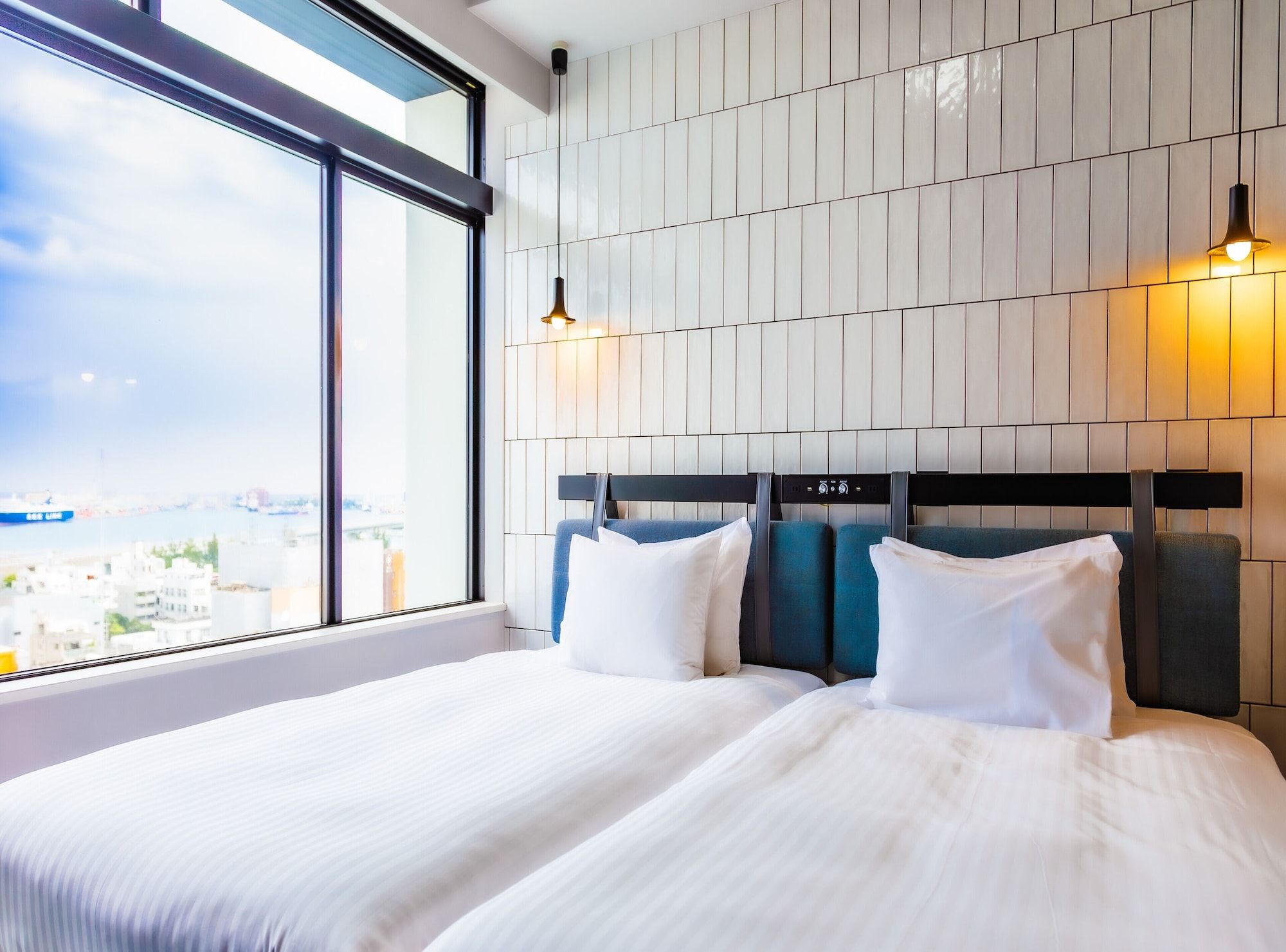 Bedroom view of Hotel Cocktail Stay Naha