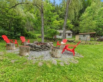 Sauna Belleayre Cozy Cabin - Fleischmanns - Patio
