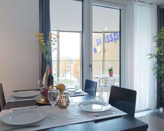 Lu Titlis I - Allmend Hitrental Apartment / 5 Pax - Lucerna - Comedor