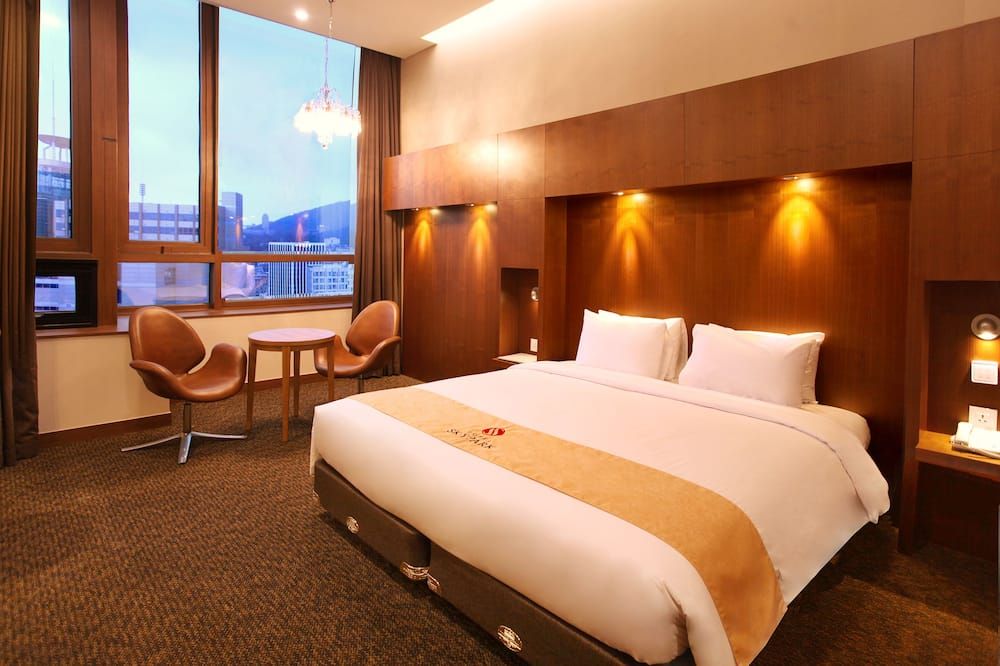 Hotel Skypark Kingstown Dongdaemun - Söul - Sovrum