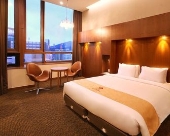 Hotel Skypark Kingstown Dongdaemun - Söul - Sovrum