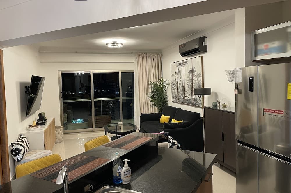 3D View: Ocean & City Views from Each Balcony+Pool - סנטו דומינגו - סלון