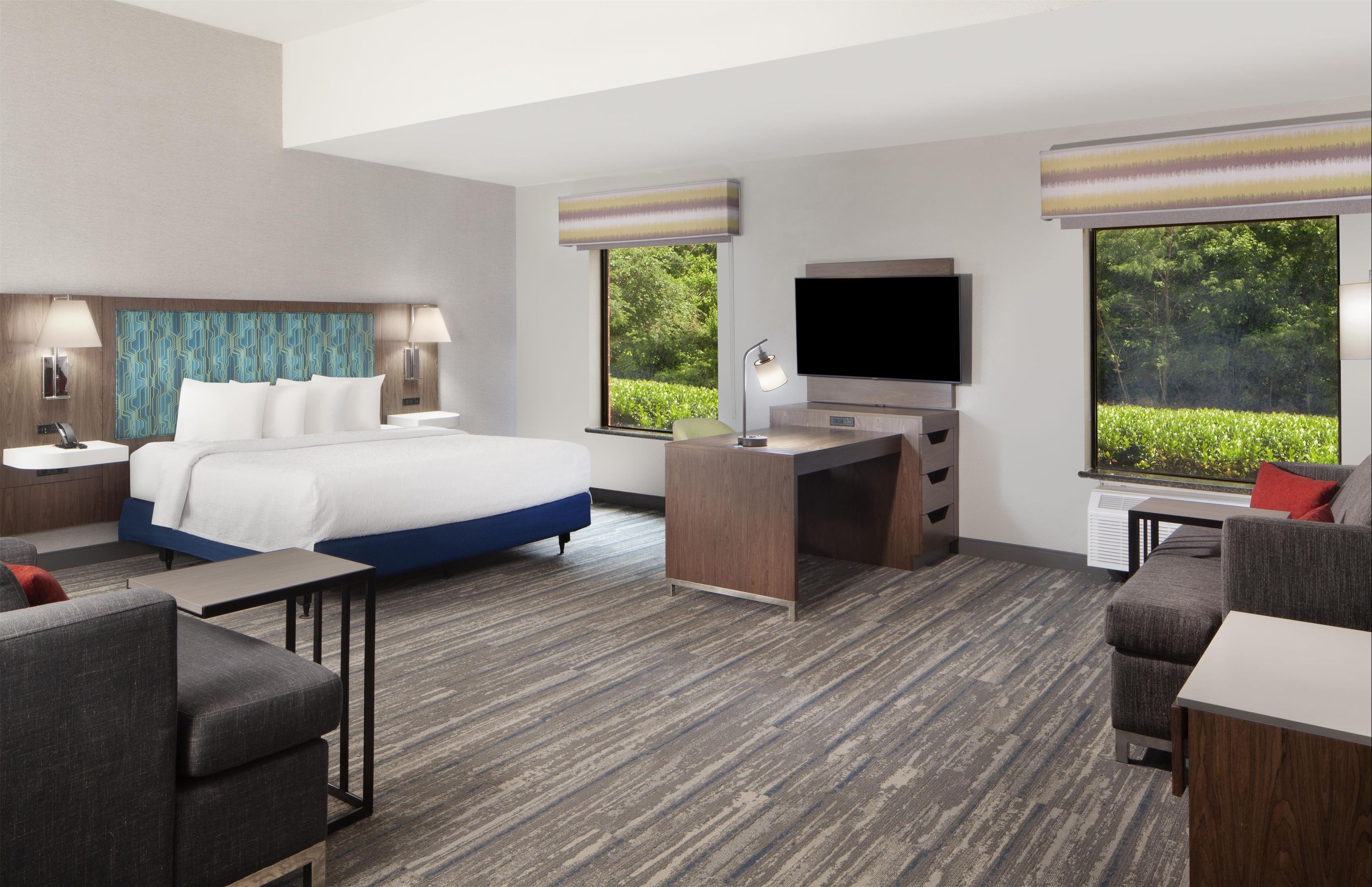 Hampton Inn & Suites Natchez - Natchez - Phòng ngủ