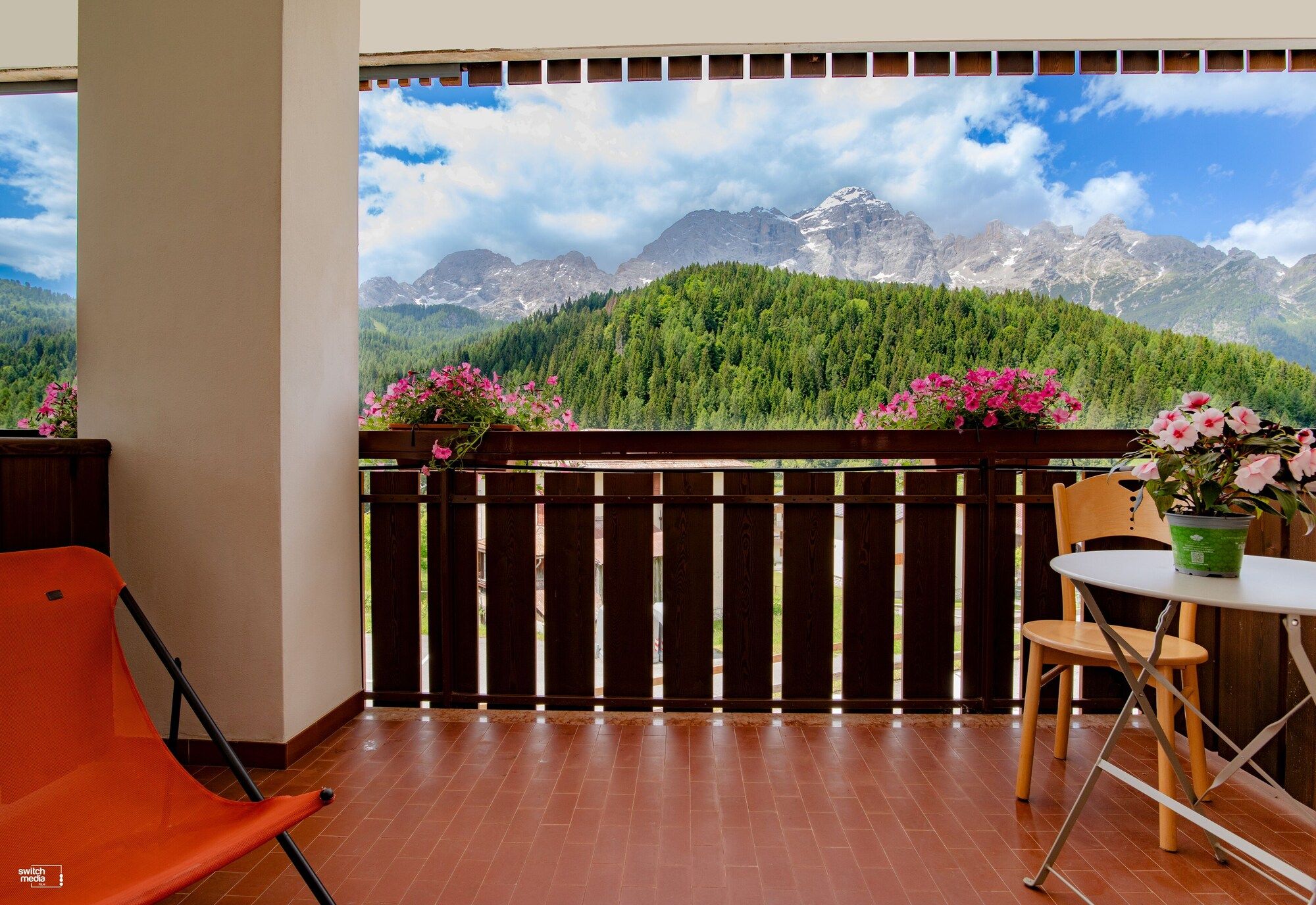 Hotel Mae' - Zoldo Alto - Balcony
