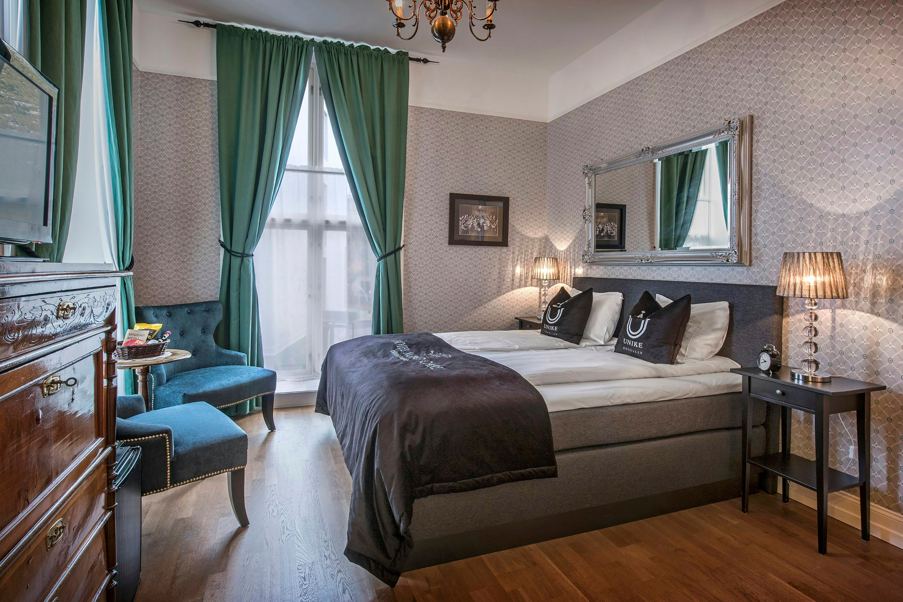 Hotel Kong Carl - Unike Hoteller - Sandefjord - Bedroom