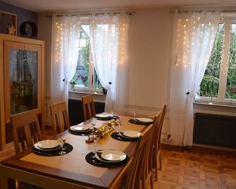 Domaine des Trois Sorciers - Bouxwiller - Dining room