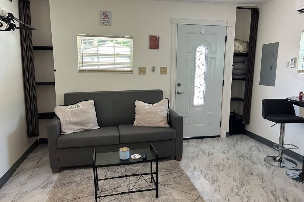 Cozy tiny house escape in sunny Orlando with WiFi, AC, and all you need to relax - אורלנדו - סלון