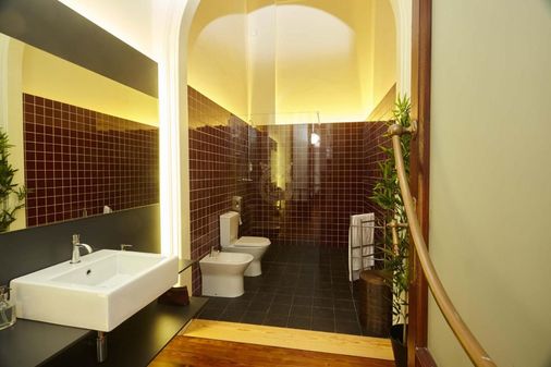 The Passenger Hostel - Porto - Bad