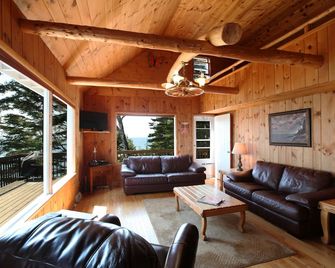 Superior Solitude Private and Charming Cabin on Lake Superior - Lutsen - Living room
