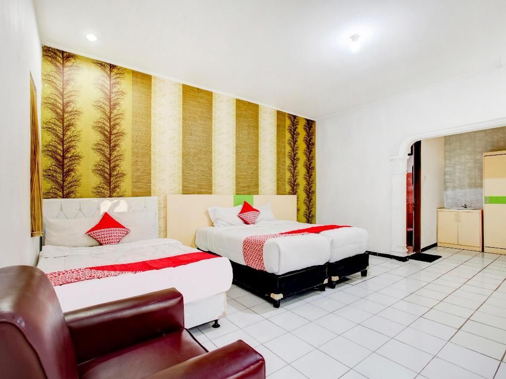 OYO 90114 New Cipayung Asri Hotel - Puncak - Bedroom